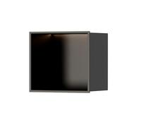 Nicho de pared para baño, estante de ducha empotrado montado en la pared con iluminación integrada, diseño elegante y funcional para un uso eficiente del espacio