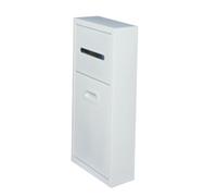 Nicho de Pared para baño, nicho de Acero Inoxidable para Dormitorio, Estante de Almacenamiento montado en la Pared, diseño de instalación sin taladros, Bote de Basura para baño fácil de Mover