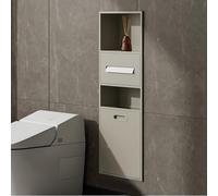 Nicho de Pared para baño, nicho de Ducha de Acero Inoxidable, Estante Empotrado Impermeable para artículos de tocador, Papel higiénico y Papelera, Cocina, Sala de Estar, Dormitorio,