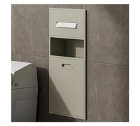 Nicho de Pared para baño, nicho de Ducha de Acero Inoxidable, portarrollos de Papel higiénico Empotrado, Estante de Almacenamiento de Pared para baño, Cocina, Sala de Estar, Dormitorio, diseño