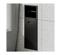 Nicho de Pared para baño, nicho de Ducha de Acero Inoxidable, portarrollos de Papel higiénico Empotrado, Estante de Almacenamiento de Pared para baño, Cocina, Sala de Estar, Hotel y hogar.