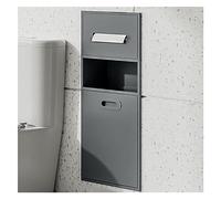 Nicho de Pared para baño, nicho de Ducha de Acero Inoxidable, Soporte para Papel higiénico Empotrado, Estante de Almacenamiento de Pared para baño, Cocina, Sala de Estar y Dormitorio.