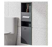 Nicho de Pared para baño, nicho de Ducha de Acero Inoxidable, Soporte para Papel higiénico Empotrado y Estante de Almacenamiento de Pared para baño, Cocina, Sala de Estar, Hotel.