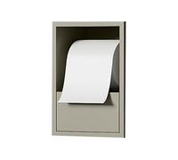 Nicho de Pared para baño, nicho de Ducha Empotrado de Acero Inoxidable con Puerta extraíble, Estante para Cuarto húmedo, Inodoro Individual para mejoras del hogar, Ligero y Ligero