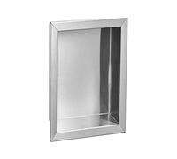 Nicho de Pared para baño, sin Costuras, Empotrado, para Ducha, a Prueba de Fugas, de Acero Inoxidable, para champú y artículos de tocador, Organizador Moderno para Armario de baño.