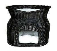 Nicho en caña con cama en la parte superior - Color: Gris