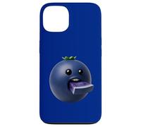 Nicho Fruits Funny Blueberry Meme Brainrot Surrealista Carcasa para iPhone 13