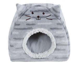 Nicho gris para gatos - Ferribiella - Mediciones: 40 x 40 x 30 cm