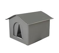 Nicho para gatos aislado invierno 33x33x33cm casa caliente plegable mascotas empresa cueva tela Oxford impermeable caliente hoja de aluminio esponja forro dormitorio tienda cama para gatito vagando