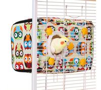 Nichoir pour Perroquet de Grande Taille - Nid d'oiseau pour Cage | Lit de Perroquet pour Cage | Nid d'oiseau Doux et Chaud pour l'hiver | Accessoires de Cage à perroquets | Lit de couchage caché