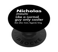 Nicholas: como un Chico Normal, Solo Que una Leyenda más Guay, el Rey Primero PopSockets PopGrip Adhesivo