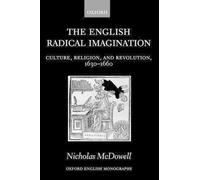 Nicholas McDowell The English Radical Imagination (Tapa dura)