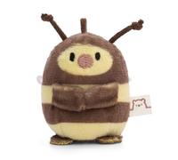NICI Peluche Abeja Beenie 5cm marrón - Juguete Hecho de Suave Tejido Peludo para abrazar y Jugar, para niños y Adultos, Gran Idea de Regalo
