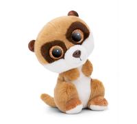 NICI GLUBSCHIS Peluche Suricata Speeky 15cm Meneo - Peluche Suave y Esponjoso con Grandes y Lindos Ojos de Purpurina, Peluche para los Amantes de los Peluches - 49737