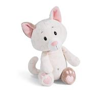NICI Love Gato Adorable 25cm Blanco sostenible Hecho de Suave Peluche, para Jugar y abrazar, para niños y Adultos, una Gran Idea de Regalo, Color weiß-nachhaltiges, 25 cm (49408)