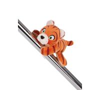 MagNICI tigresa Mandarina 12cm Naranja - Sostenible, Hecho de Suave Tejido Peludo - Animal magnético para frigorífico, Pizarra, Metal y Mucho más Gran Idea de Regalo