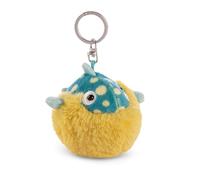 NICI Llavero pez Globo Volker 8cm Azul - Colgante Animal de Peluche sostenible - para Colgar en la Llave, Bolso, Mochila, y Mucho más, para niños y Adultos, una excelente Idea de Regalo