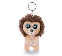 NICI Original - Glubschis león de Peluche Cliff 9 cm - Tiernos Animales del Zoo - Lindo Colgante para Cordones y llaveros - Mini Juguete niños, Estampado, Color marrón, (46942)