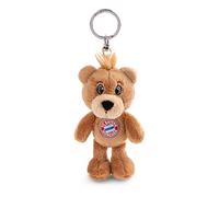 NICI- Llavero FC Bayern de Múnich Oso Berni 10cm marrón, de la producción sostenible (49071)