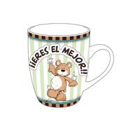 NICI 34820 Taza, Eres El Mejor, Multicolor, Única, Set de 4 Unidades