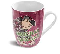 Nici 34821 Taza Muchas Gracias, Multicolor, Única, Set de 4 unidades