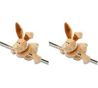 NICI 36509 - Liebre Ralf Conejo MagNICI, 12 cm (Paquete de 2)