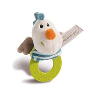 Nici 43706 Dragilu - Mordedor para bebé, diseño de dragón, Color Beige y Multicolor