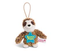 NICI 44851 Colgante de Perezoso con Texto en alemán Bester Papa 8 cm con Loop, Color marrón