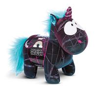 NICI 45712 Unicornio Moon Beamer I Edición Especial Peluche de 22 cm I Juguete Suave para niños, niñas y bebés I Animal Brillante de Peluche para Jugar, coleccionar y acurrucarse I Negro/Turquesa