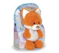 NICI 62679 - Peluche ángel de la Guarda Zorro La La Foxie, 28 cm, en Caja de Regalo, Color Naranja, Animal Suave, Adorable para abrazar y Jugar, para niños y Adultos