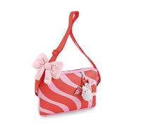 NICI 62792 - Bolso Bandolera Molang con Correa Ajustable, 18 x 26 x 4 cm, Rosa, Bolso con Lazo de Peluche, Bonito Bolso Cruzado para el día a día, Viajes y Tiempo Libre