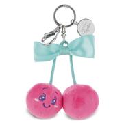 NICI 62833 - Colgante para Llaves y Bolso Cerezas, 7 cm, Rosa, Colgante versátil con Dije Grabado Elegante, Adorno para Bolso o Llavero