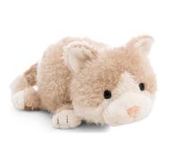 NICI 62848 - Peluche Gato y Perro, 25 cm, con función Reversible 2 en 1, Beige, Animal Suave, Adorable para achuchar y Jugar, para niños y Adultos, Idea de Regalo