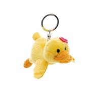NICI 62881 - Llavero Pato Pooline, 10 cm, Amarillo, Fiel compañera de Peluche para Mochila o Bolso, Soporte para Llaves para Grandes y pequeños