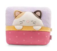 NICI 62916 - Peluche Gata Angy, 35 x 30 x 18 cm, Lila, Animal Suave, tierno para abrazar y Jugar, para niños y Adultos, para Regalar