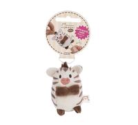 NICI 62922 - Peluche Cebra Stripey de 5 cm, marrón, Animal Suave, tierno para abrazar y Jugar, para niños y Adultos, para Regalar