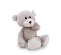 NICI 62985 - Peluche Oso Finni, 20 cm, en Caja de Regalo, 22,5 x 12,5 x 7 cm, Gris, Animal de Tacto Suave, Adorable para abrazar y Jugar, para niños y Adultos