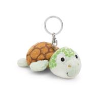 NICI 63060 - Llavero Tortuga de 10 cm, Verde, Fiel acompañante de Peluche para Bolso, Llavero para pequeños y Mayores