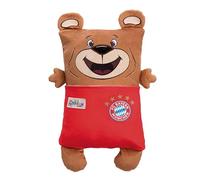 NICI 63177 - Peluche FC Bayern MÜNCHEN Berni con función Reversible Cosidoos, 30 x 20 cm, marrón, de Tacto Suave, Adorable Animal para abrazar y Jugar, para niños y Adultos
