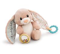 NICI Activity 61883 Fjella Ich beschütze Dich 23 cm - Rosa - Peluche para bebés y niños pequeños para agarrar, abrazar, Descubrir y Dormir | 61883