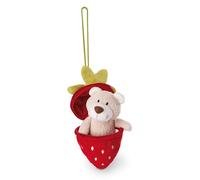 NICI Bendix 49435 - Oso de peluche (13 cm), diseño de fresa