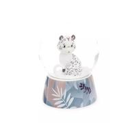 Nici: Bola de nieve leopardo de las nieves Snowbell - 6,5 cm