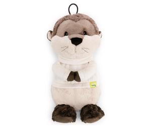 NICI Bolsa de Agua Caliente Nutria Ophelio 300 ml 34 cm - 63257