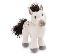 NICI Caballo de Peluche Mony K. Pony de 17 cm, Blanco, Suave muñeco, Adorable Animal para abrazarlo y Jugar, Idea de Regalo para niños y Personas Adultas, 62235