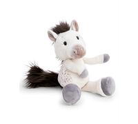 NICI Caballo de Peluche Mony K. Pony de 26 cm, Blanco, Suave muñeco, Adorable Animal para abrazarlo y Jugar, Idea de Regalo para niños y Personas Adultas - 62241