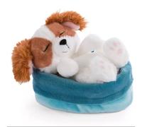 Nici: cachorro en cesta - 12 cm