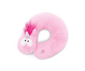 NICI cojin cervical niños unicornio rosa 25x25cm - Almohada cervical - Almohada infantil mullida para niñas y niños - Perfecta como almohada de viaje - 49656