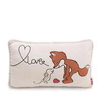 NICI Cojín Love Zorro Miro & Ratón Mira 43x25 cm - Suave y Decorativo, Ideal para habitación Infantil o Dormitorio, Idea de Regalo | 63364
