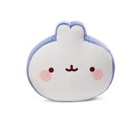 NICI Cojín Molang 35x35x12cm Blanco - Almohada de Peluche mullida para niños, niñas, bebés y Amantes de los Peluches, Ideal para casa, la guardería o de Viaje