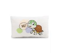 NICI Cojin Tortuga, 43 x 25 cm, Beige - 63077 | Cojin de peluche suave para ninos y adultos, cojin ideal para casa, guarderia o para llevar de viaje